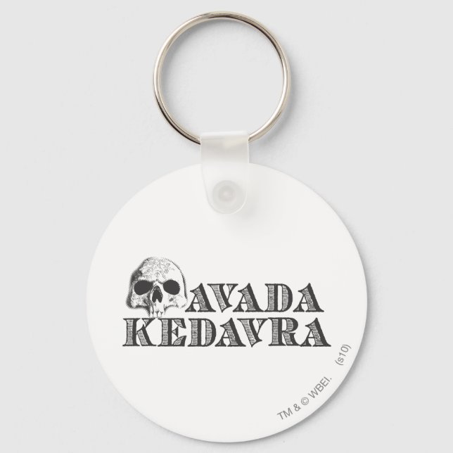 Harry Potter Spell | Avada Kedavra Schlüsselanhänger (Vorderseite)