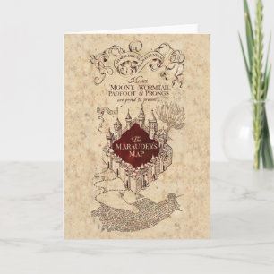Harry Potter Spell Carte de Marauder