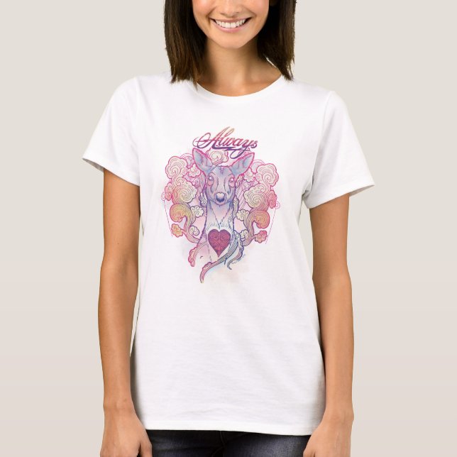 Harry Potter Spell | "Immer" Doe Patronus T-Shirt (Vorderseite)