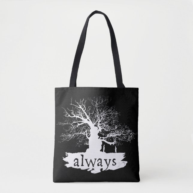 Harry Potter Spell | Immer Silhouette angeben Tasche (Vorderseite)