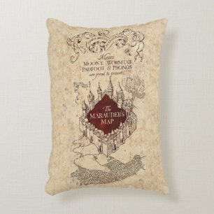 Harry Potter Spell   Marauder’s Map Dekokissen