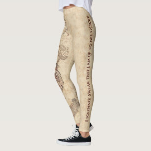 Harry Potter Spell   Marauder’s Map Leggings