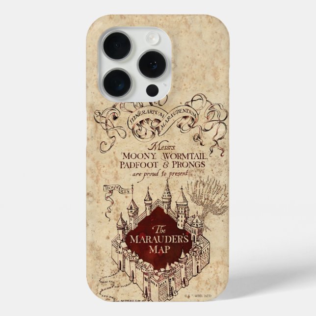 Harry Potter Spell | Marauders Map Otterbox iPhon Case-Mate iPhone Hülle (Rückseite)