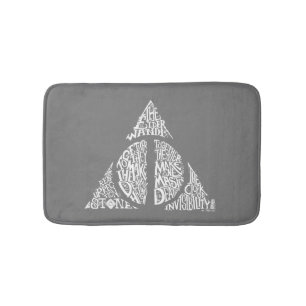 Harry Potter Spell TODESHALLOWS Graphic 2 Badematte