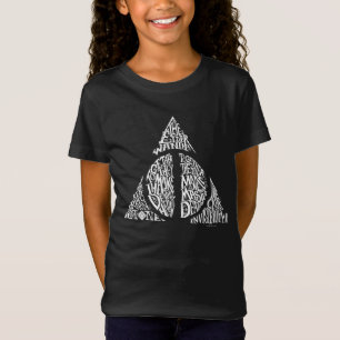 Harry Potter Spell   TOTHLY HALLOWS Typografy Gr T-Shirt