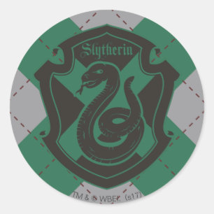 Harry Potter Stolz auf das Wappen des Hauses Sly Runder Aufkleber