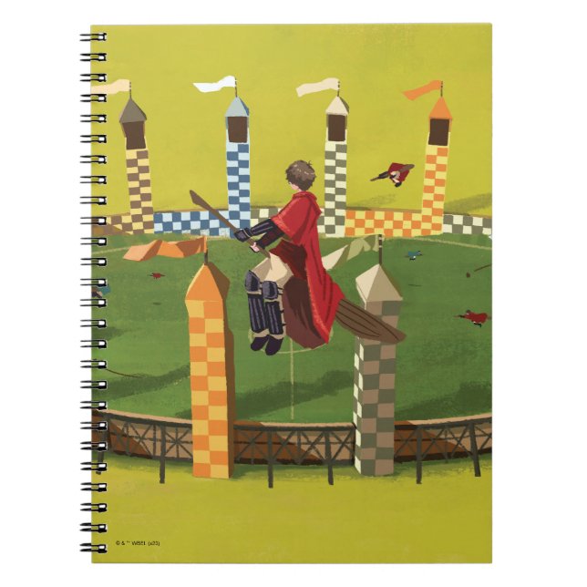 HARRY POTTER™ Suche nach dem goldenen Schnabel Notizblock (Vorderseite)