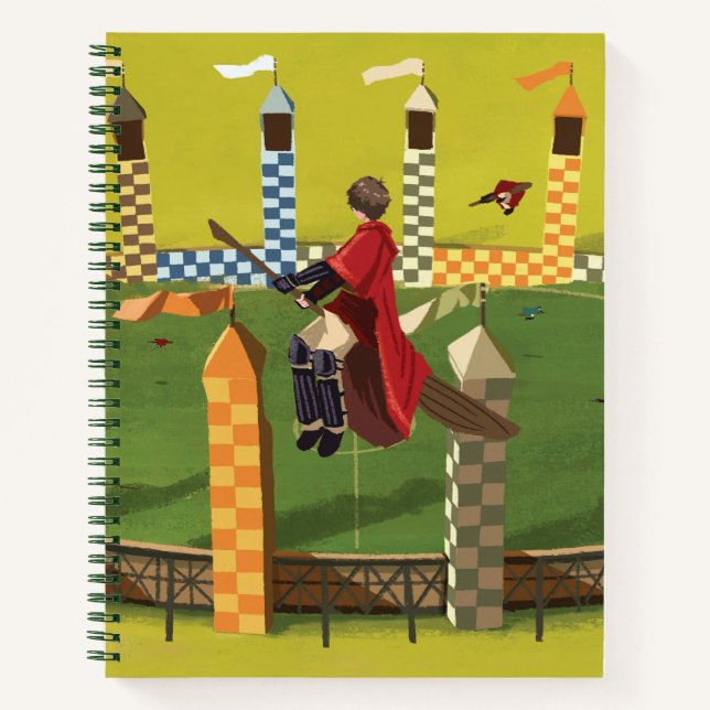 HARRY POTTER™ Suche nach dem goldenen Schnabel Notizbuch (Vorderseite)