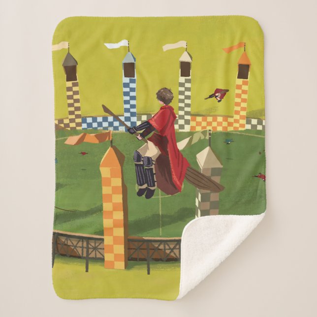 HARRY POTTER™ Suche nach dem goldenen Schnabel Sherpadecke (Vorderseite)