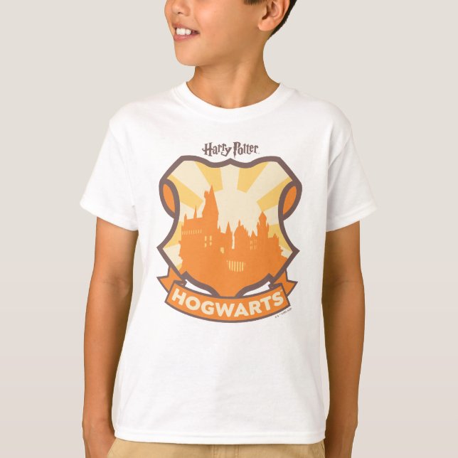 HARRY POTTER™ | Summer Magic HOGWARTS™ Wappen T-Shirt (Vorderseite)