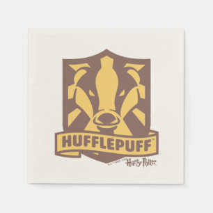 HARRY POTTER™   Summer Magic HUFFLEPUFF™ Wappen Serviette