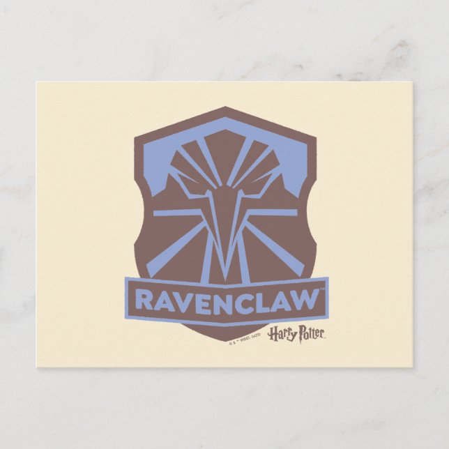 HARRY POTTER™ | Summer Magic RAVENCLAW™ Wappen Postkarte (Vorderseite)
