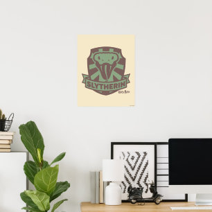 HARRY POTTER™   Summer Magic SLYTHERIN™ Wappen Poster