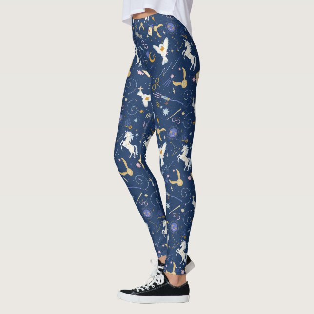 HARRY POTTER™ Summer Solstice Icon Pattern Leggings (Links)