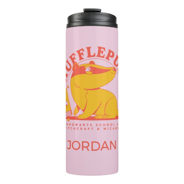 HARRY POTTER™ | Süßer HUFFLEPUFF™ Thermosbecher (Vorderseite)