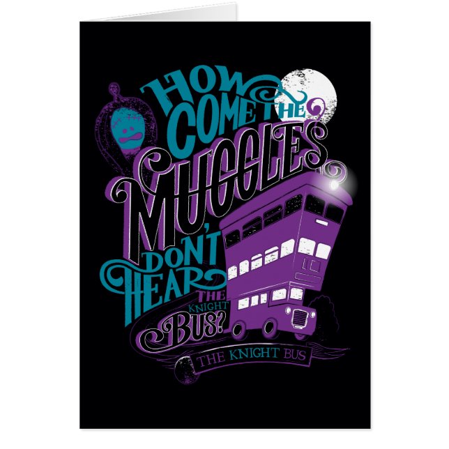 Harry Potter | The Knight Bus Typography Graphic (Vorne)