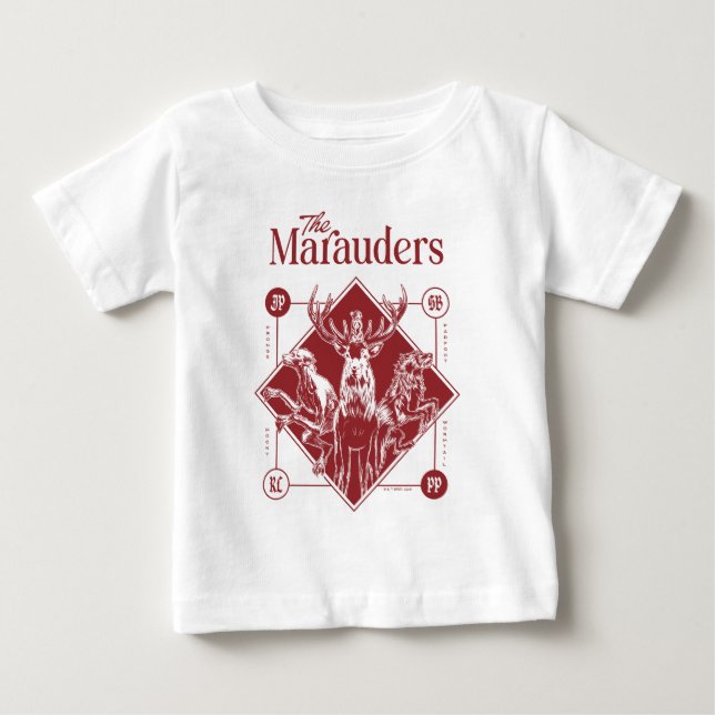 HARRY POTTER™ The Marauders Animagus Graphic Baby T-shirt (Vorderseite)