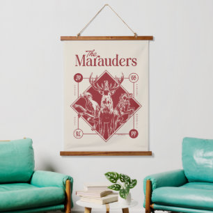 HARRY POTTER™ The Marauders Animagus Graphic Wandteppich Mit Holzrahmen
