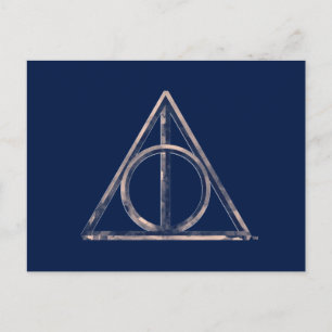 Harry Potter   Todesrelikte Wasserfarben Postkarte