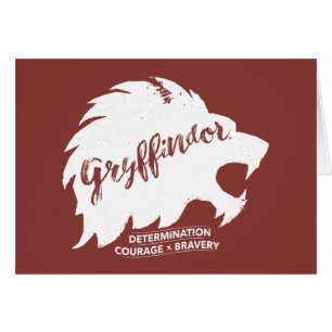 Harry Potter Typographie Silhouette GRYFFINDOR™