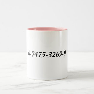 "Harry Potter u. die Stein" DAS ISBN-Tasse des Zweifarbige Tasse