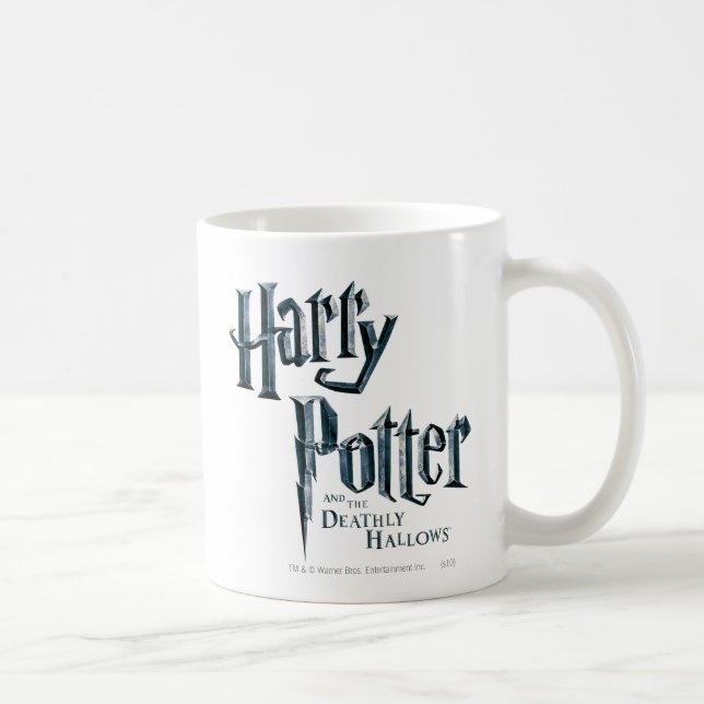 Harry Potter und das Deathly Hallow Logo 1 Kaffeetasse (Rechts)