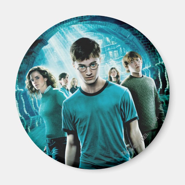 HARRY POTTER UND DIE BESTELLUNG DES PHOENIX™ Blue Magnet (Vorne)