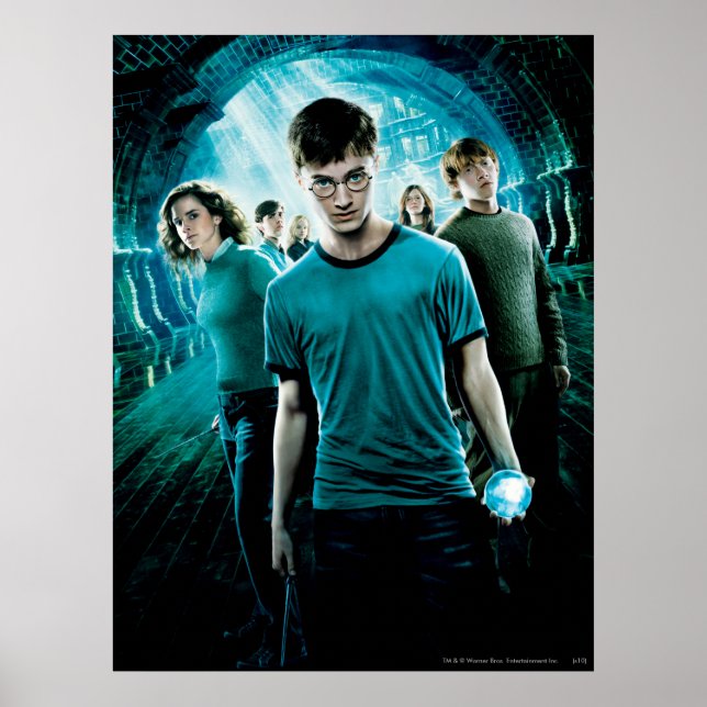 HARRY POTTER UND DIE BESTELLUNG DES PHOENIX™ Blue Poster (Vorne)