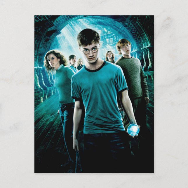 HARRY POTTER UND DIE BESTELLUNG DES PHOENIX™ Blue Postkarte (Vorderseite)