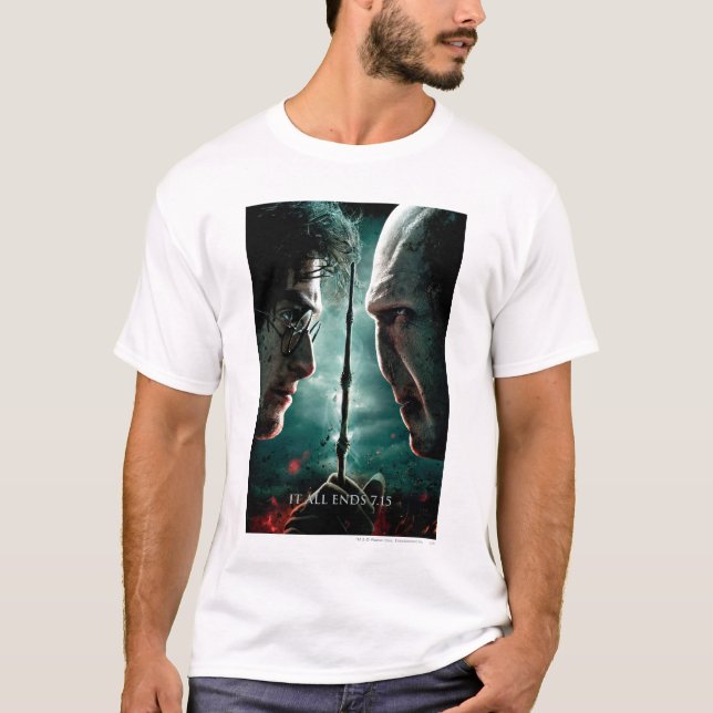 Harry Potter und die Heiligtümer des Todes Teil 2 T-Shirt (Vorderseite)
