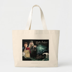 Harry Potter und Dumbledore Jumbo Stoffbeutel