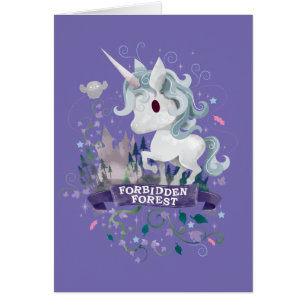 Harry Potter Unicorne Graphique Forêt Interdite