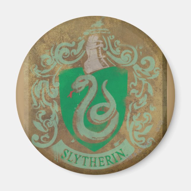 Harry Potter | Vintag Slytherin Magnet (Vorne)