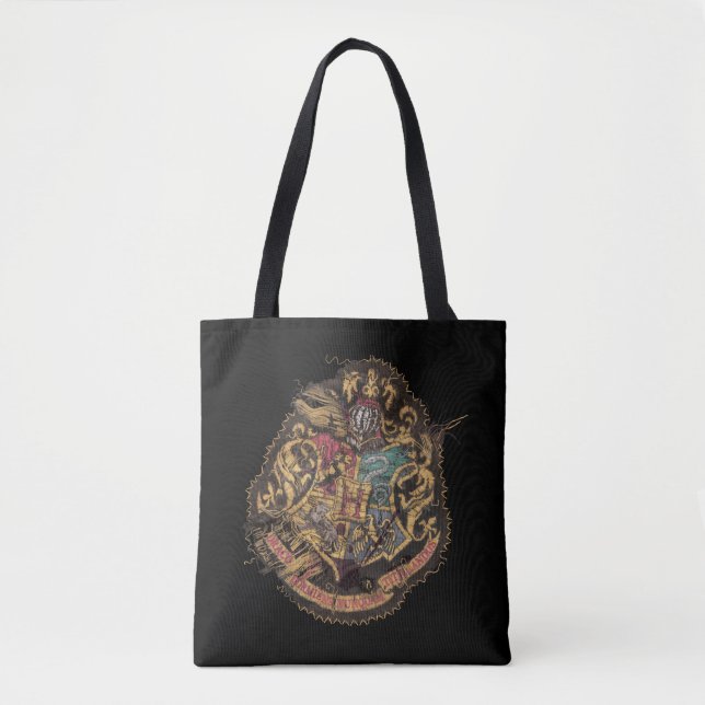Harry Potter | Vintage Hogwarts Crest Tasche (Vorderseite)