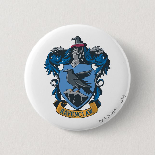 Harry Potter | Wappen der Ravenclaws Button (Vorderseite)