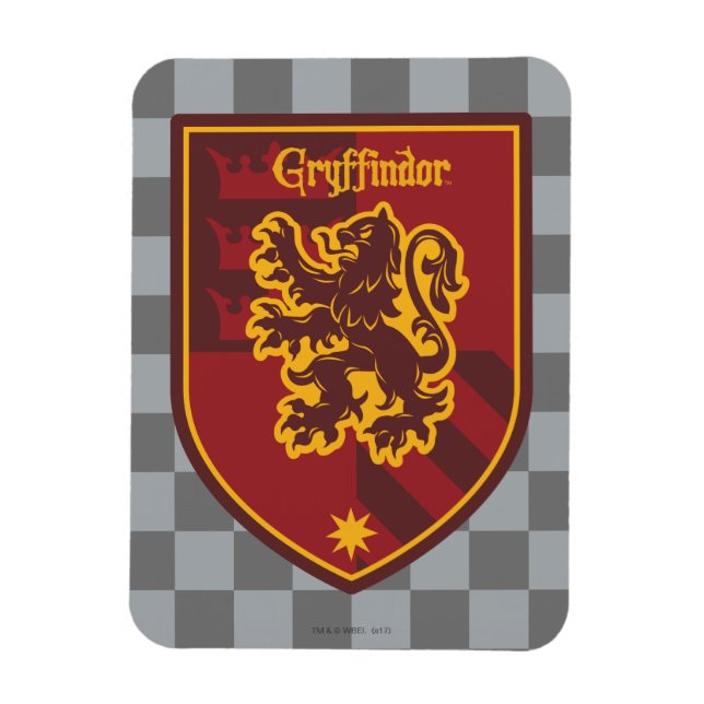 Harry Potter | Wappen des Gryffindor-Hauses Magnet (Vertikal)