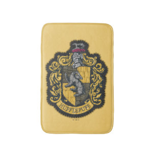 Harry Potter Wappen-Patch Hufflepuff Badematte