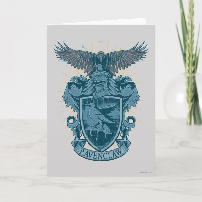 Harry Potter | Wappen von Ravenclaw Karte (Vorderseite)