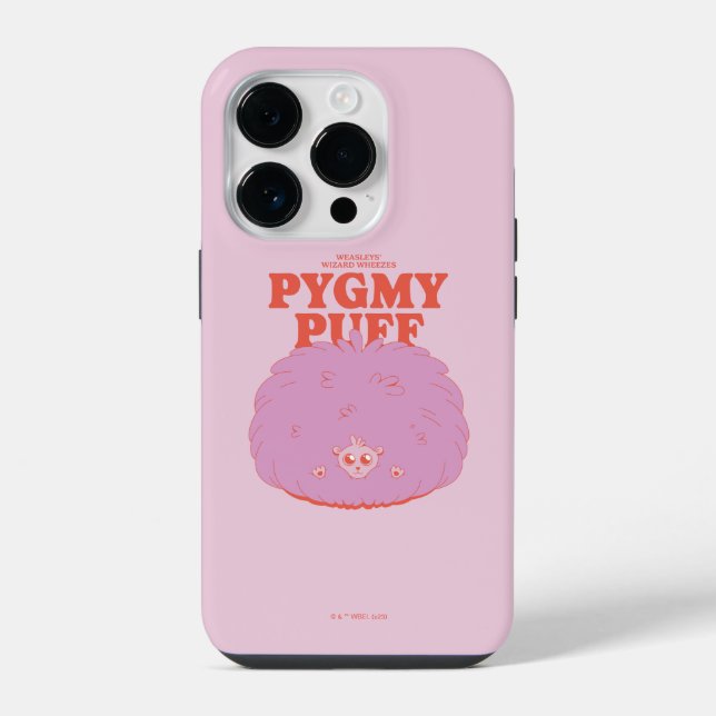 HARRY POTTER™ | Weasleys Pygmäen-Puff iPhone 14 Pro Hülle (Rückseite)