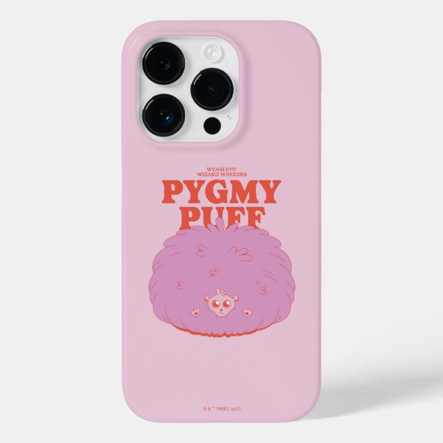 HARRY POTTER™ | Weasleys Wizard Pygmy Puff Case-Mate iPhone 14 Pro Hülle (Rückseite)