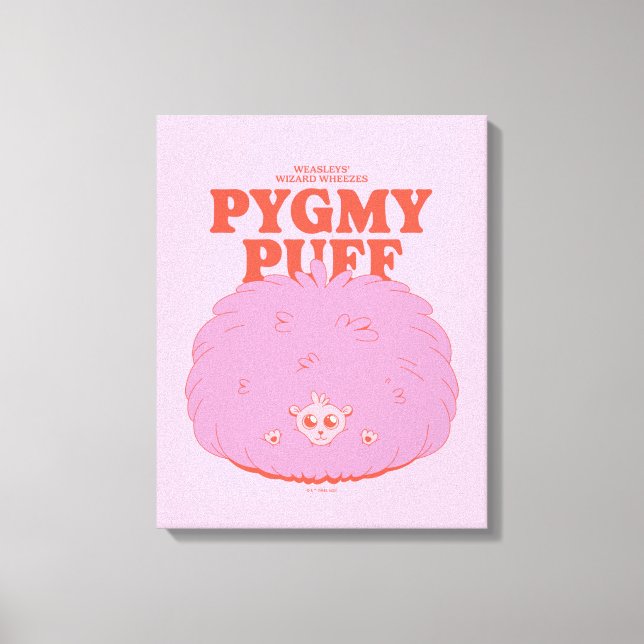 HARRY POTTER™ | Weasleys Wizard Pygmy Puff Leinwanddruck (Vorderseite)