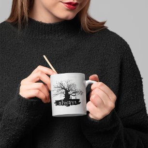 Harry Potter Zauber   Always Zitat Silhouette Kaffeetasse