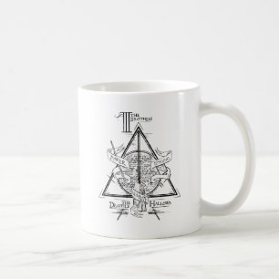Harry Potter-Zauber   DEATHLY HALLOWS Grafik Kaffeetasse