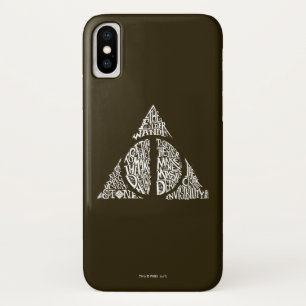 Harry Potter Zauber DEATHLY HALLOWS Typografie G Case-Mate iPhone Hülle