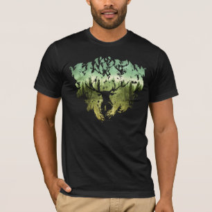 Harry-Potter-Zauber Hirsch-Patronus T-Shirt
