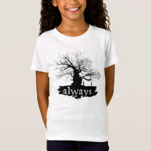 Harry-Potter-Zauber   Immer Zitat-Silhouette T-Shirt