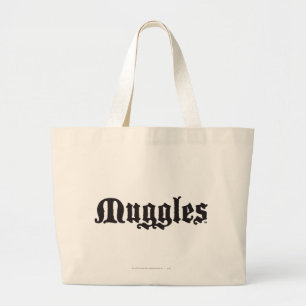 Harry Potter Zauber   Muggel Jumbo Stoffbeutel