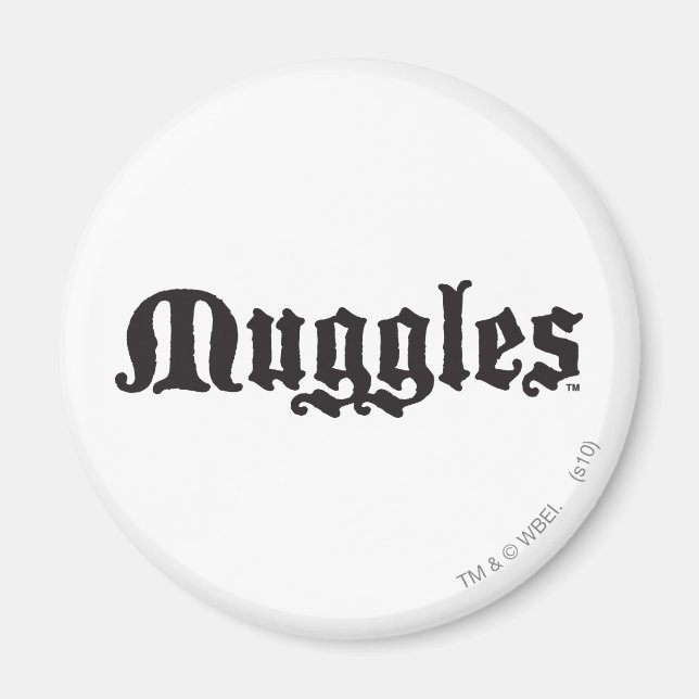 Harry Potter-Zauber | Muggel Magnet (Vorne)