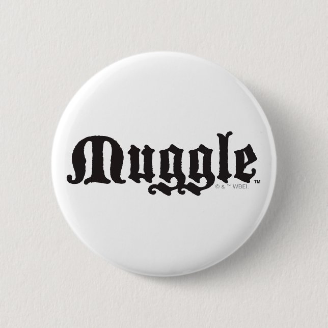 Harry-Potter-Zauber | Muggle Button (Vorderseite)