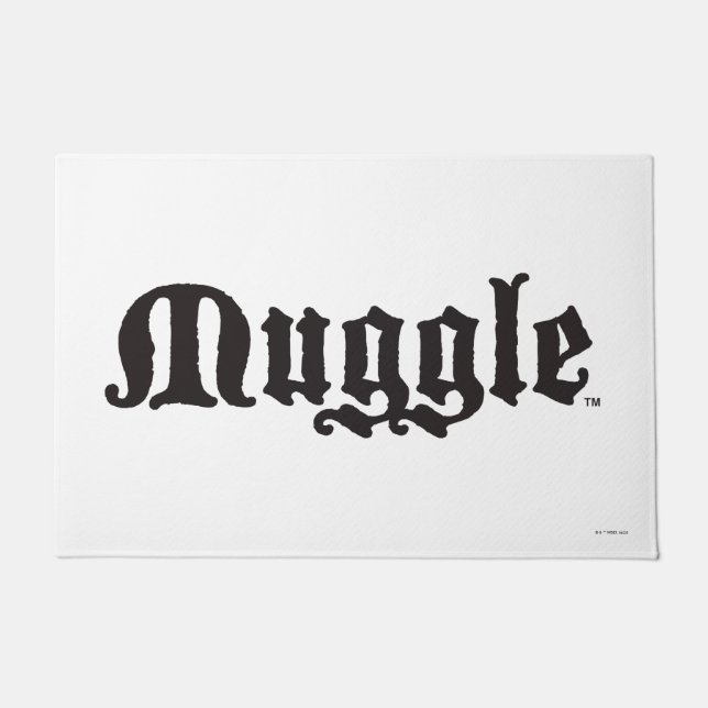 Harry Potter-Zauber | Muggle Fußmatte (Vorderseite)